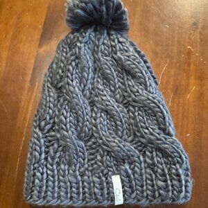 Coal knit hat